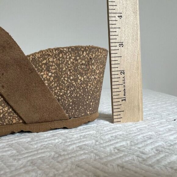 Brown Suede Women's Sandals - Picture 8 of 14